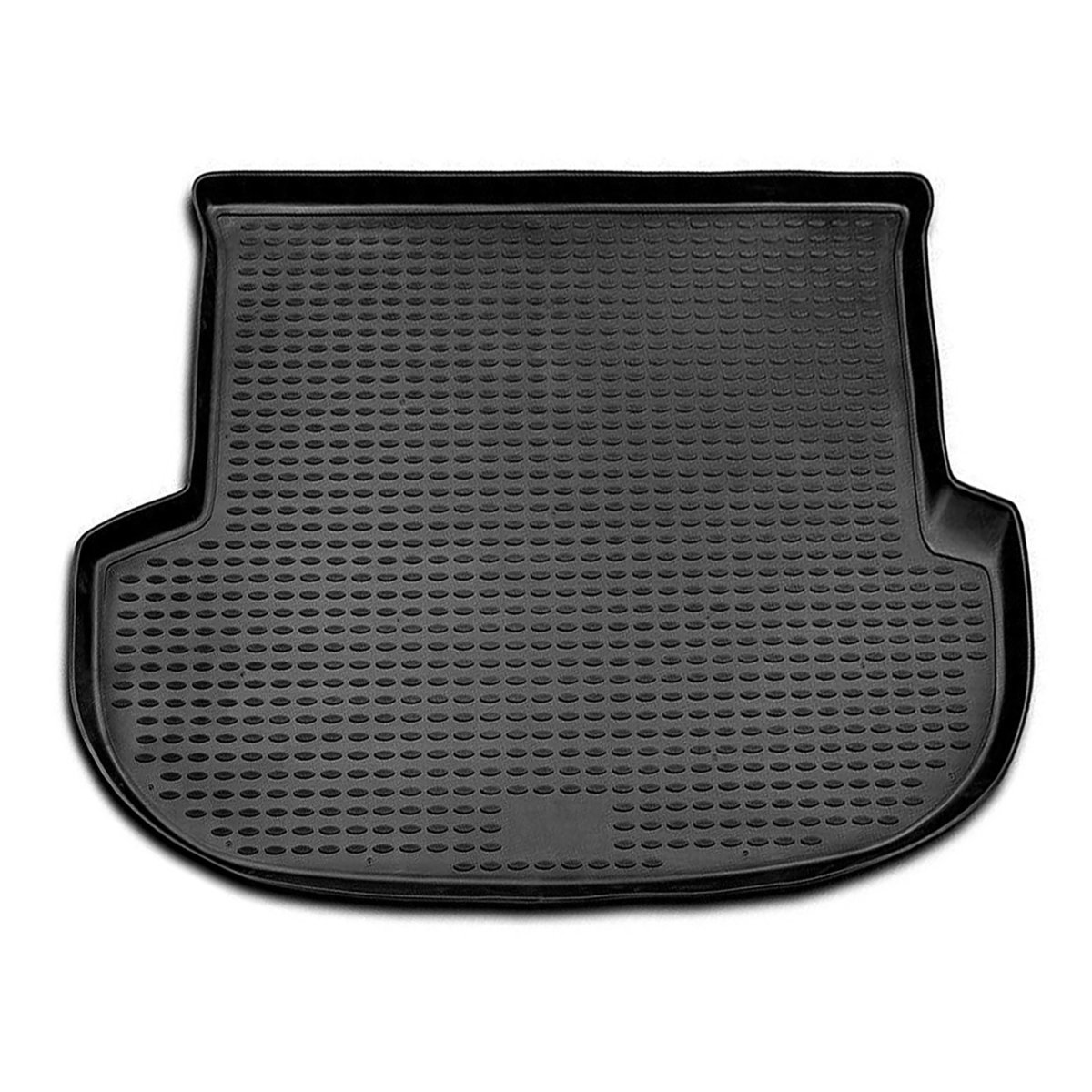 Hyundai Santa Fe Trunk Mat - Omac - TPE - Black - '07-'12